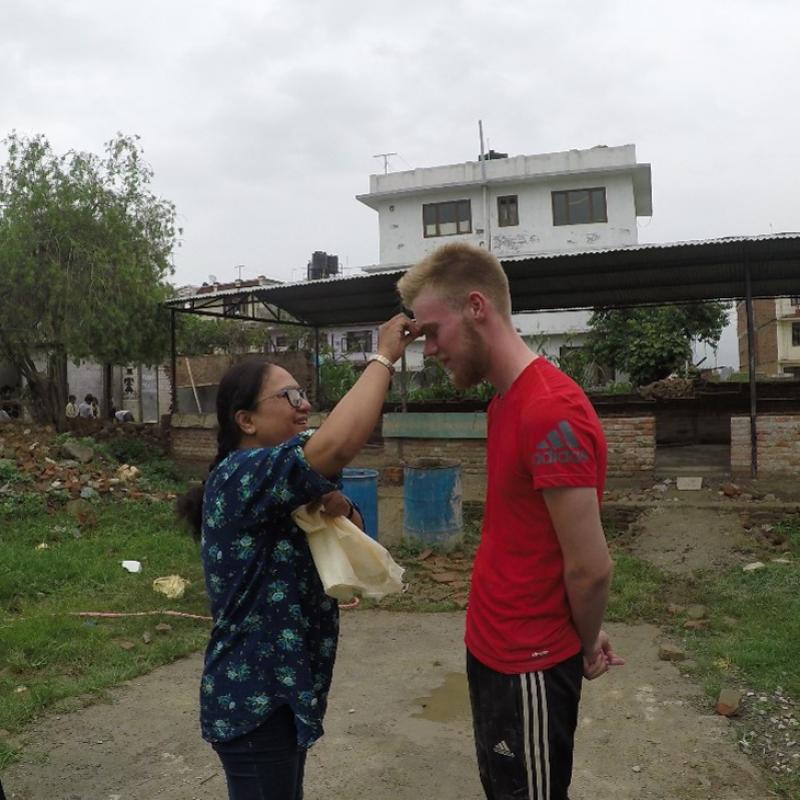 Callum B in Nepal
